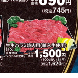 牛肉ハラミ