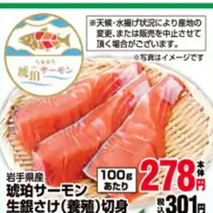 サーモン（刺身）