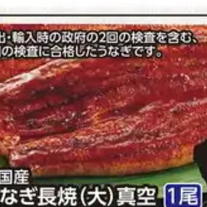 うなぎの蒲焼き