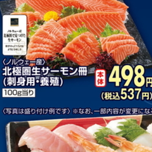 サーモン（さく取り）
