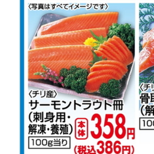 サーモン（さく取り）