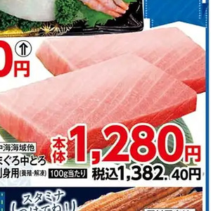 まぐろ中とろ