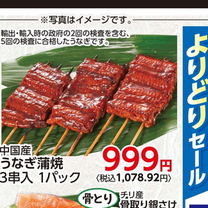 うなぎの蒲焼き