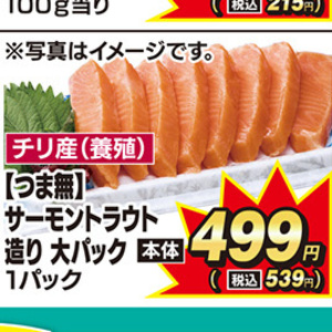 サーモン（刺身）