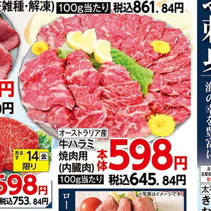 牛肉ハラミ