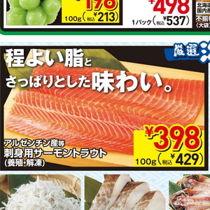 サーモン（刺身）