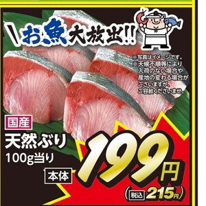 ぶり（切り身）