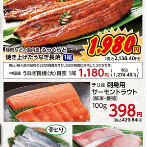 うなぎの蒲焼き
