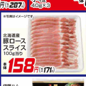 豚ロース薄切り