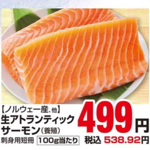 サーモン（刺身）