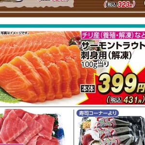 サーモン（刺身）
