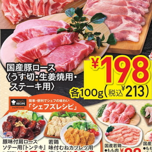 豚ロース薄切り