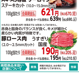 豚ロース薄切り