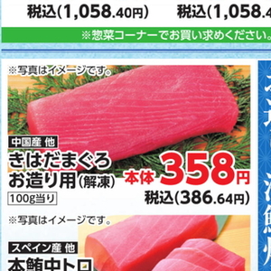 まぐろ（さく取り）