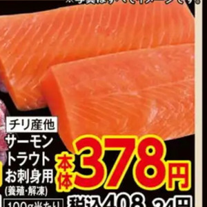 サーモン（刺身）