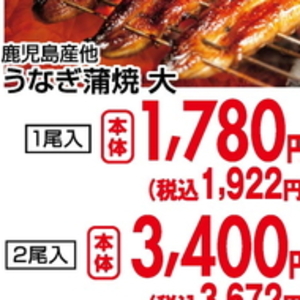うなぎの蒲焼き