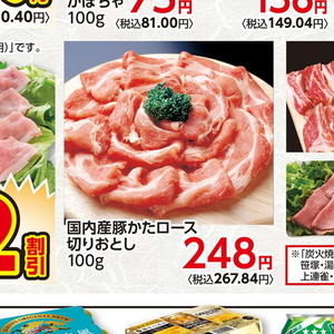 豚コマ・切落し