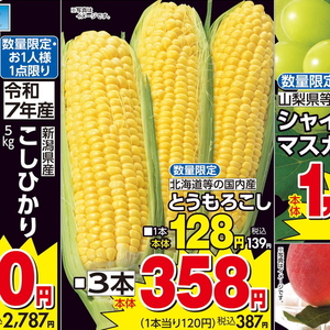 とうもろこし