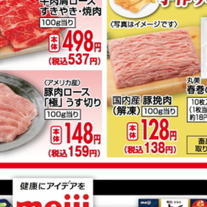 豚ロース薄切り