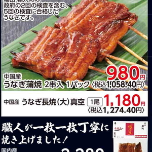 うなぎの蒲焼き