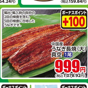 うなぎの蒲焼き