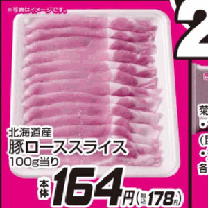 豚ロース薄切り