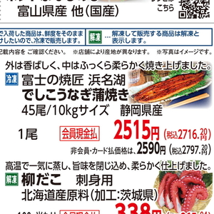 うなぎの蒲焼き