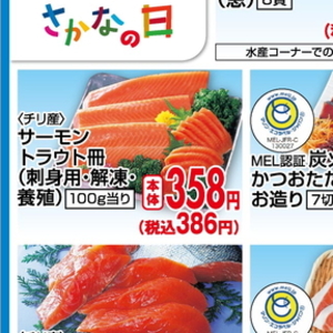 サーモン（さく取り）