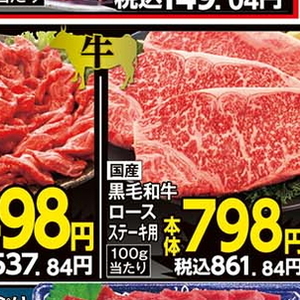 牛コマ・切落し
