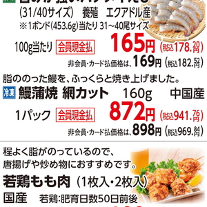 うなぎの蒲焼き