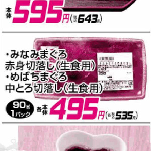 まぐろ中とろ