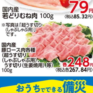 豚ロース薄切り