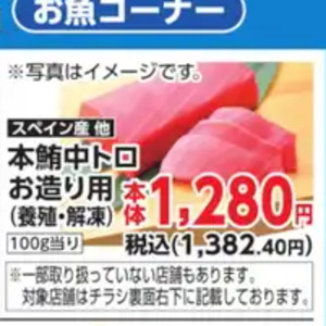 まぐろ中とろ