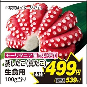たこ（ボイル）