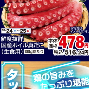 たこ（ボイル）