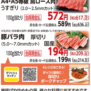 豚ロース厚切り