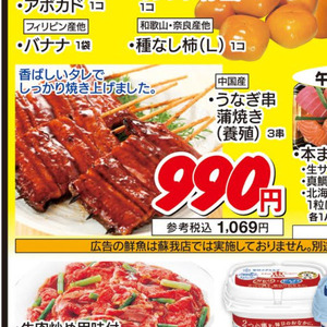 うなぎの蒲焼き