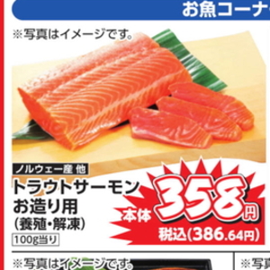 サーモン（刺身）