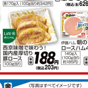 豚ロース厚切り