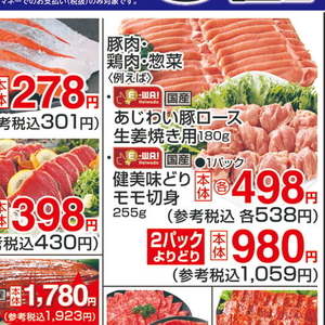 豚ロース薄切り