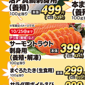 サーモン（刺身）