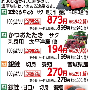 かつお（さく取り）