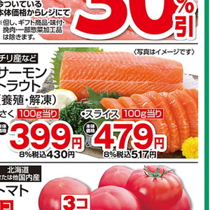 サーモン（さく取り）