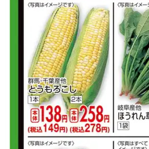 とうもろこし