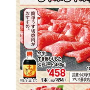 牛コマ・切落し