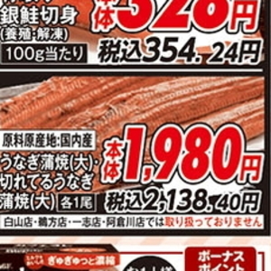 うなぎの蒲焼き