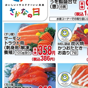 サーモン（さく取り）