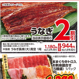うなぎの蒲焼き