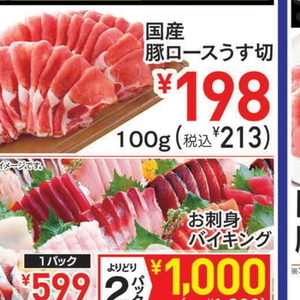 豚ロース薄切り