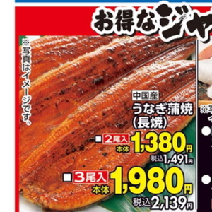 うなぎの蒲焼き